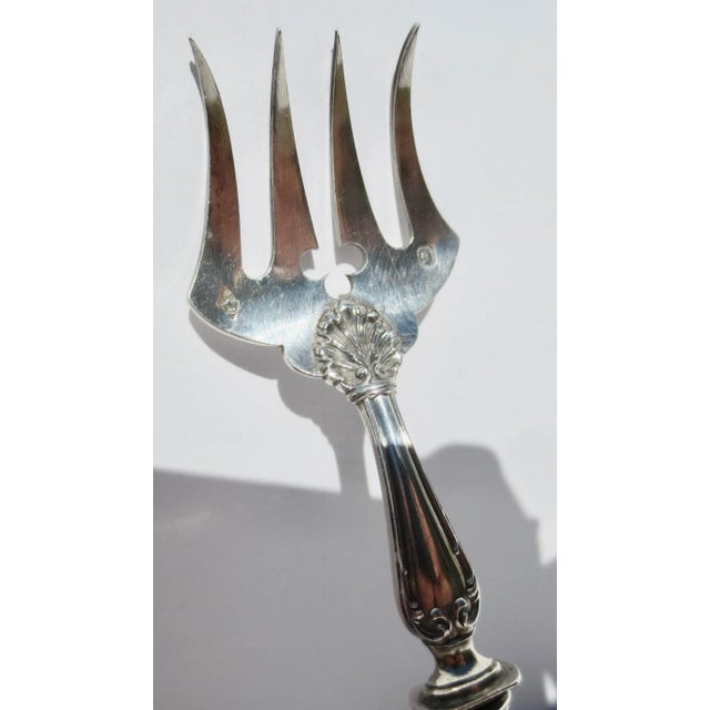 Late 19th Century Antique Petit Four Serving Set Circa 1880s'- Pair of 2 For Sale - Image 5 of 6