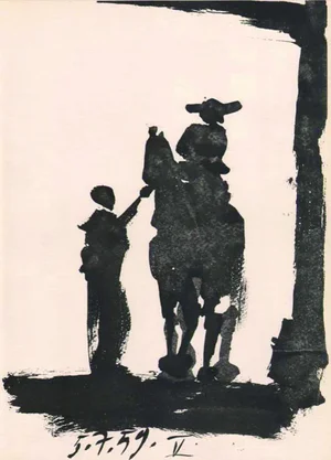 1961 Picasso Toros Y Toreros 5 Dated 5/7/59