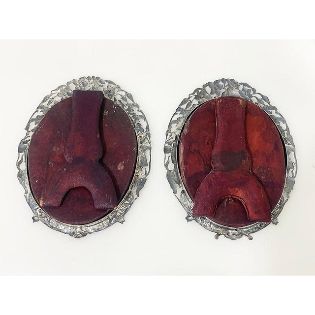 Dutch Silver Photo Frames by Gebr. Niekerk, B. Dijkstra, Groningen, 1915, Set of 2 For Sale - Image 4 of 15