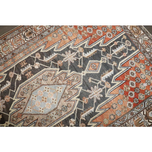 Early 20th Century Early 20th Century Mazlagan Accent Malayer Carpet - 4'4" x 6'4" For Sale - Image 5 of 9