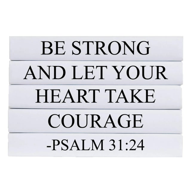 Let your thoughts be seen with these five decorative hardback books in black with white spines. By Booth & Williams.