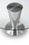 Modern stainless steel round dining table designed by Greg Sheres; "Ocean Drive": In Stock. Sleek and elegant with a...