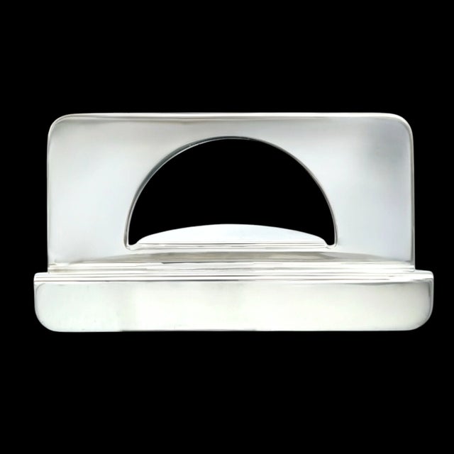 Tiffany & Co Estate Business Card Holder Sterling Silver 43.18 Grams For Sale In New York - Image 6 of 8