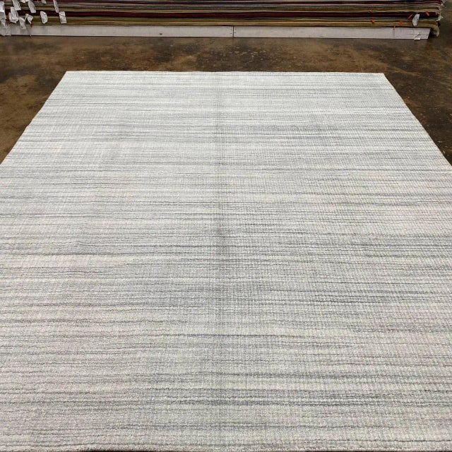 Handwoven Modern Area Rug 8'2" X 9'8" For Sale - Image 12 of 13