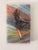 This artwork depicts a figure in motion, gracefully captured with flowing lines and soft color transitions that evoke a...