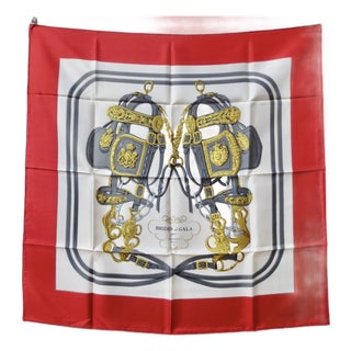 Hermes Silk Scarf "Brides De Gala " 1957 For Sale