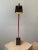 Metal Vintage Postmodern Disegno Italia Red Enameled Metal + Molded Plastic Angy Table Lamp, Circa 1970s For Sale - Image 7 of 13