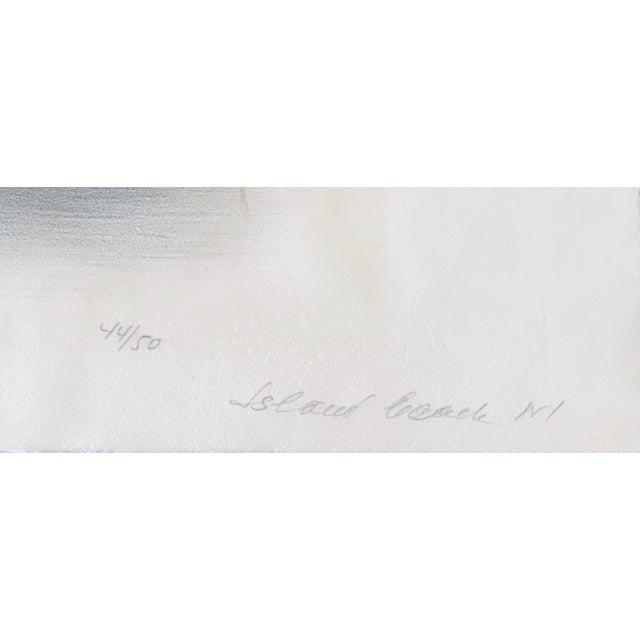 1930s Simka Simkhovitch, Simka Simkhovitch WPA Artist Lithograph Island Beach 1933 American Modernist, 1933 For Sale - Image 5 of 7