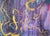 Early 21st Century Linda Clerget, Le Gardien, Acrylic-Ink-Texture Mediums on Canvas For Sale - Image 5 of 6
