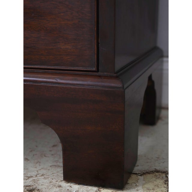 Stickley Colonial Williamsburg Mahogany 2 Door Bookcase For Sale - Image 10 of 18