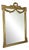 Louis XVI Style Golden Wood Mirror For Sale