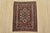 Farmhouse Bidjar Rug 1’5” X 1’10” Ivory Wool Vintage Traditional Hand-Knotted Carpet For Sale - Image 3 of 6