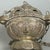 Antique Handcrafted Embossed Brass Thurible Sacred Censer, Early 1900s For Sale - Image 9 of 12