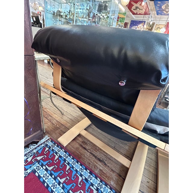 Wood Swedish Designer Midcentury Modern Lounge Chairs by Fribytter - A Pair For Sale - Image 7 of 13