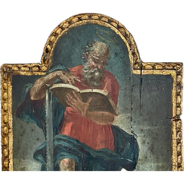 18th Century Italian School St. Jerome "Remissionem Peccatorum" ("Remission of Sins") For Sale - Image 4 of 11