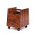 Mid-Century Modern Rolf Hesland for Bruksbo Mid Century Rosewood Magazine Lp Caddy Rack For Sale - Image 3 of 10