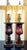 Mid 20th Century Pair Vintage Mid French Victorian Bohemian Ruby Red Cut to Clear Lamps For Sale - Image 5 of 12