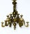 Bronze Chandelier with Boy Holding Basket, 1920s For Sale - Image 12 of 16