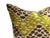 Silk Cushion Cover with Zigzag Speckled Design, 2000s For Sale - Image 10 of 11