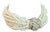 3.1mm Akoya Japanies Pearl Multi Strand Bracelet, 14kwg Diamond Clasp, 8 Inch For Sale
