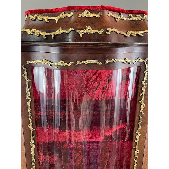 19th Century Louis XV Style Display Cabinet For Sale - Image 4 of 13