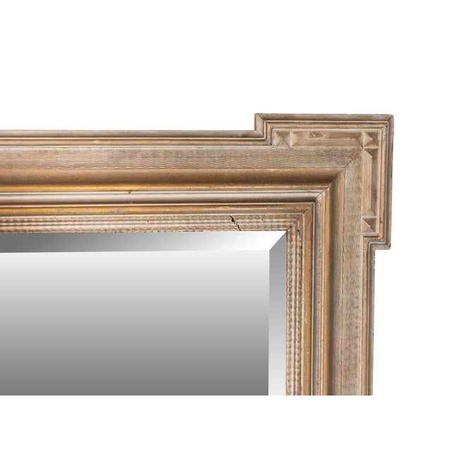 Antique Dutch Ripple Mirror For Sale - Image 4 of 4