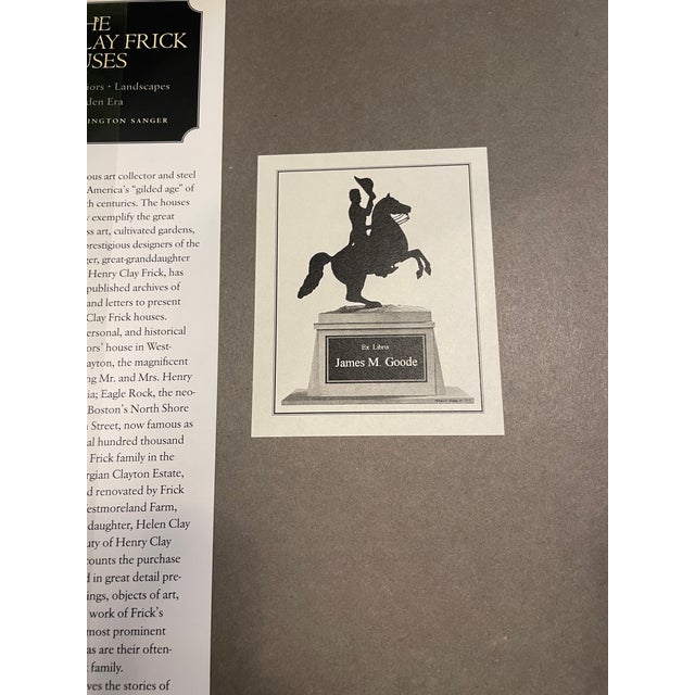 Traditional Henry Clay Frick Houses From the Library of James Goode For Sale - Image 3 of 7