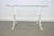 Vintage Mid Century Modern Glass Top Lucite X-Base Butterfly Side End Table For Sale - Image 12 of 12