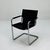 Vintage Italian Visitor Chair in Black Leather by Marcel Breuer, 1980s For Sale - Image 11 of 11