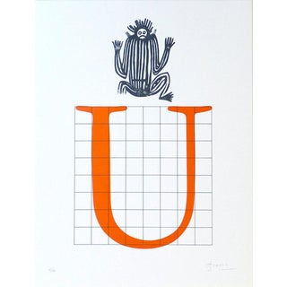 Joan Brossa, Poema Visual 17, 1989, Lithograph For Sale