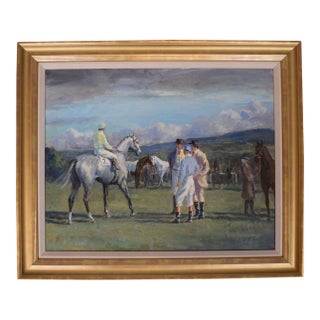 "Moods of Cheltenham" 2026 O/C by John Fitzgerald (Irish, B. 1976) For Sale
