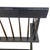 Vintage Hitchcock Style Stenciled Bench, Black & Gold Spindle Settee For Sale - Image 10 of 12