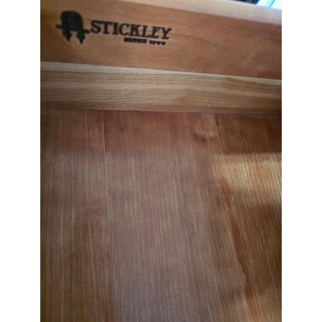 Late 20th Century Late 20th CenturyStickley Modern Espresso Tall Chest / Lingerie Dresser, Usa For Sale - Image 5 of 10