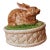 Fitz Floyd Majolica Bunny Rabbit Tureen For Sale