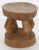 Handcrafted by the Dogon people of Mali, this sculptural stool embodies centuries of West African artisanal tradition....