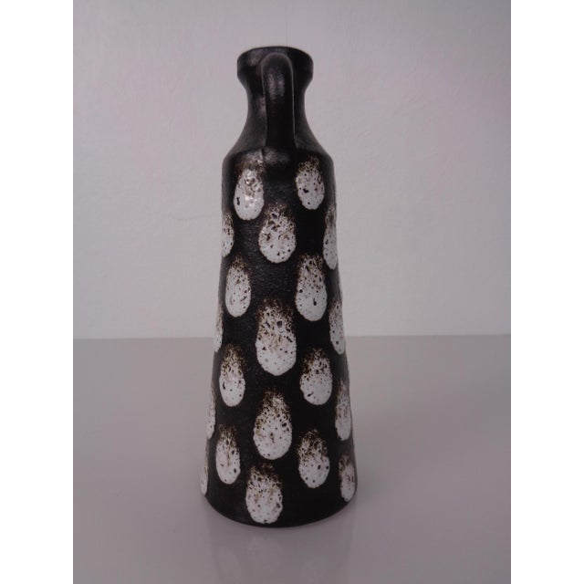 German Studio Ceramic Vase by Monika Maetzel, 1960s For Sale - Image 4 of 18