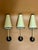 Wall Lights in the style of Jean Royere, 1950s, Set of 3 For Sale - Image 10 of 10