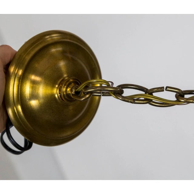 Dutch Baroque 2-Tier Brass Scroll Candlestick Chandelier For Sale - Image 12 of 13