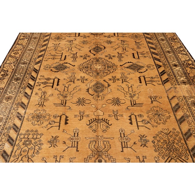 Early 20th Century Antique Khotan Rug 7 X 13 For Sale - Image 10 of 13