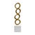 Not Yet Made - Made To Order Matthew Izzo Home Omar Stacked Circle Scultpure For Sale - Image 5 of 5