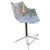 Transparent 1970s Stunning Meridiana Swivel Chair, Designed by the Acclaimed Christophe Pillet for the Prestigious Italian Brand Driade For Sale - Image 8 of 12