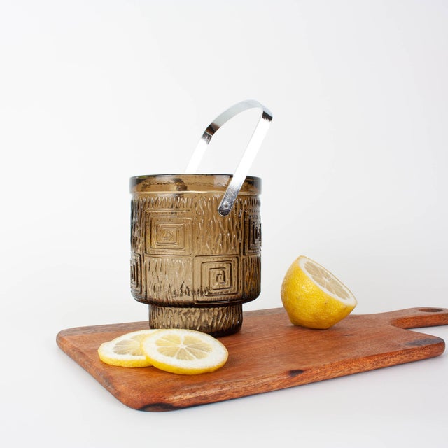 Bring authentic portuguese mid-century style to your home with this beautiful vintage ivima ice bucket, produced in...