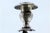 Silver Candlestick with Flower For Sale - Image 10 of 11