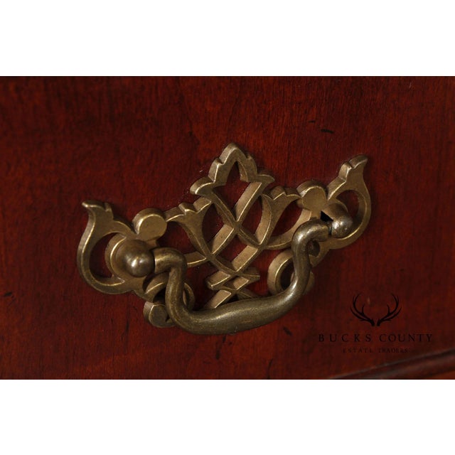 Hooker Furniture 'Seven Seas' Georgian Style Carved Mahogany File Cabinet For Sale - Image 12 of 15