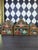 Wood Trio Indian Hand-Painted Nesting Wooden Boxes - Mid 20th Century Set of 3 For Sale - Image 7 of 16