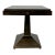 Caracole Modern Dark Taupe Burl Wood Finished Back to Square One Side Table For Sale