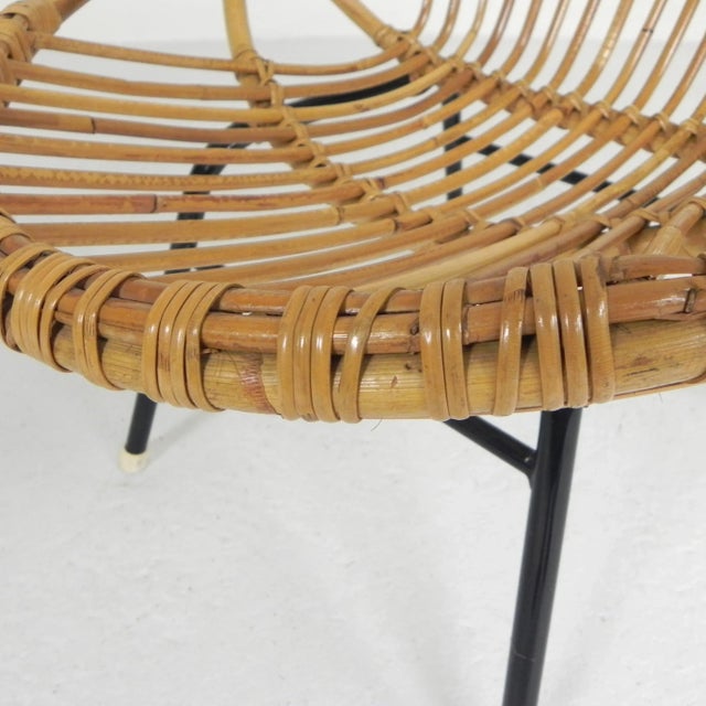 Vintage Bamboo Chair by Rohe Noordwolde, 1960s For Sale - Image 12 of 18