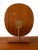 1950s Vintage Scandinavian Teak and Brass Table Mirror, 1950s For Sale - Image 5 of 7
