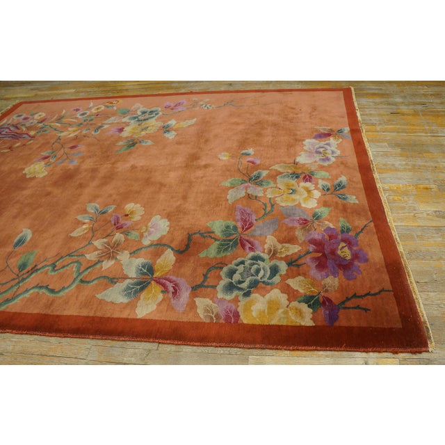 1920s Chinese Art Deco Carpet ( 8' X 9' 6" - 245 X 290 CM ) For Sale In New York - Image 6 of 12