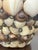 1970s Cute Coastal Pair of Small Sea Shell Encrusted Pots /Planters For Sale - Image 4 of 5